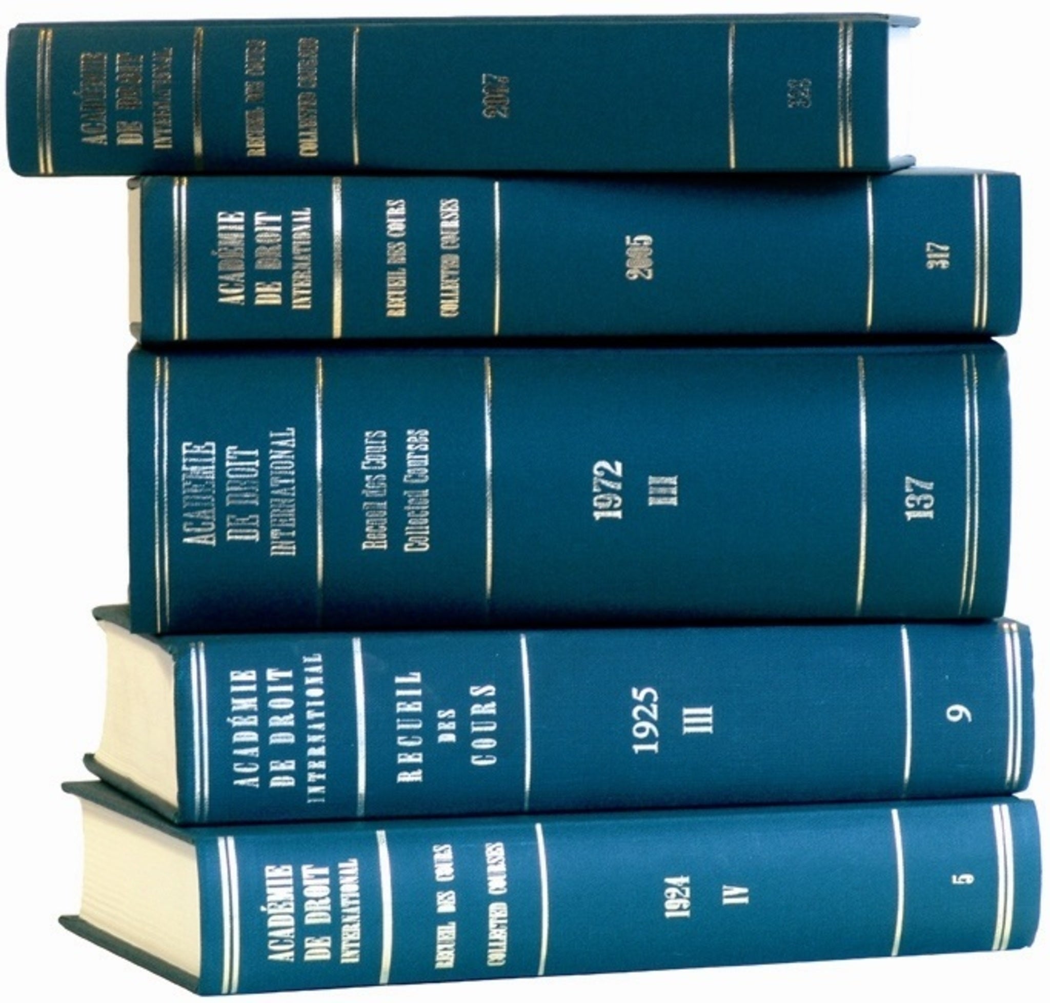 Recueil des cours, Collected Courses, Tome/Volume 373